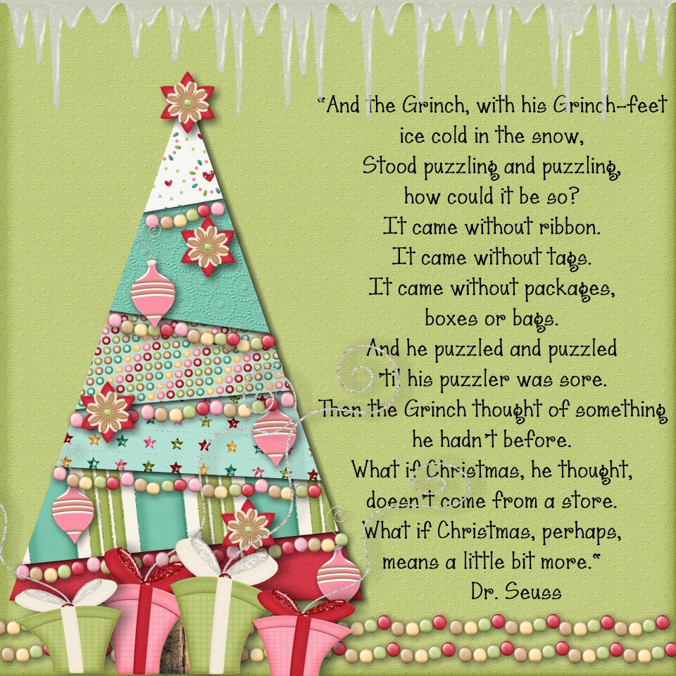 A Christmas Tree for Dr Seuss