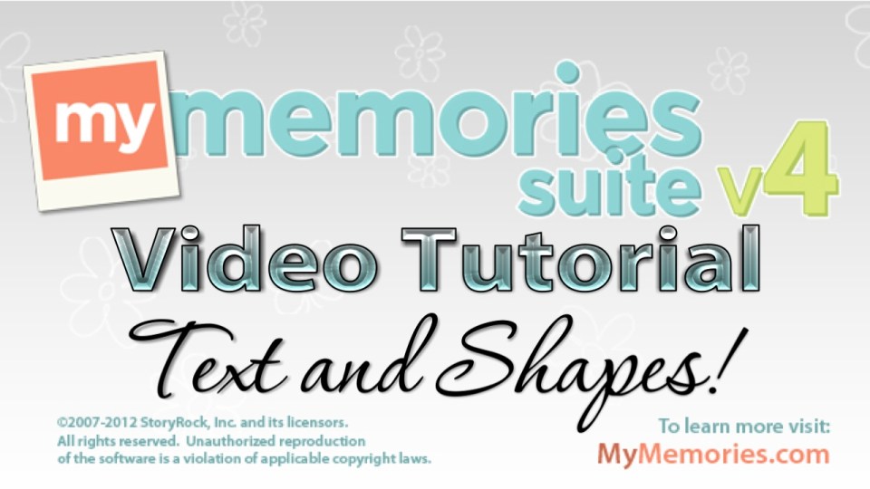 Text and Shapes video