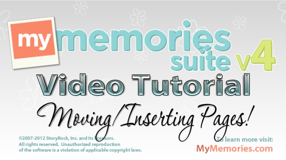 Moving/Inserting Pages Tutorial