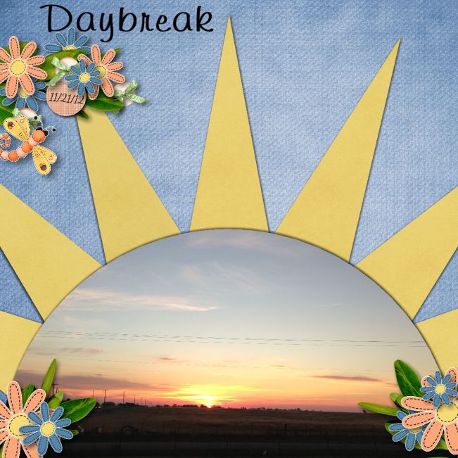 DigiScrappingDivas SunRay Challenge