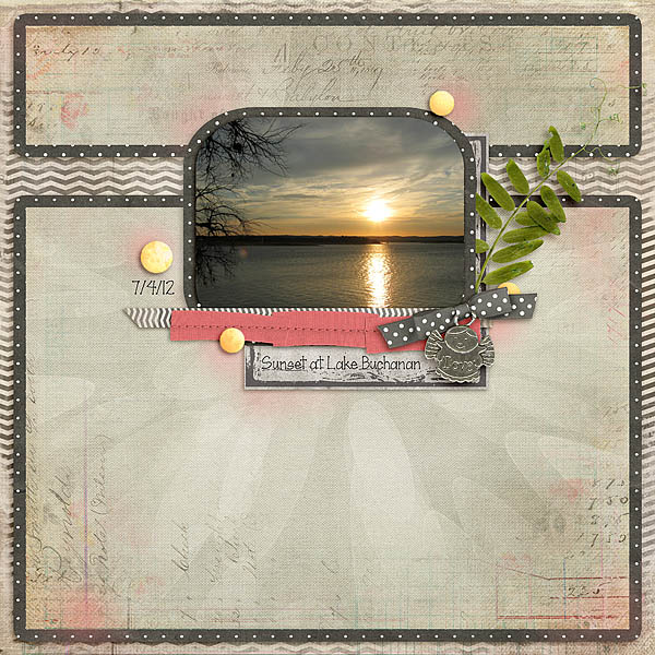 Sunset At Lake Buchanan