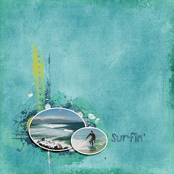Kit: Summer Skies Designer: Kimeric Kreations Week of the Year Masks Pack 2 Font: DJB This Font is Worn Regular Designer: Jocee Designs