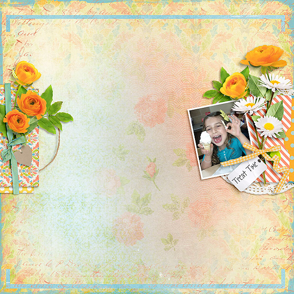 Kit: Snack Time Designer: Vero A French Touch Font: DJB LENA Regular