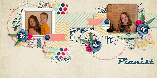 Kit: Good Day Mini Designer: Sas Designs Template: Double Page Vol 2 Designer: Christaly