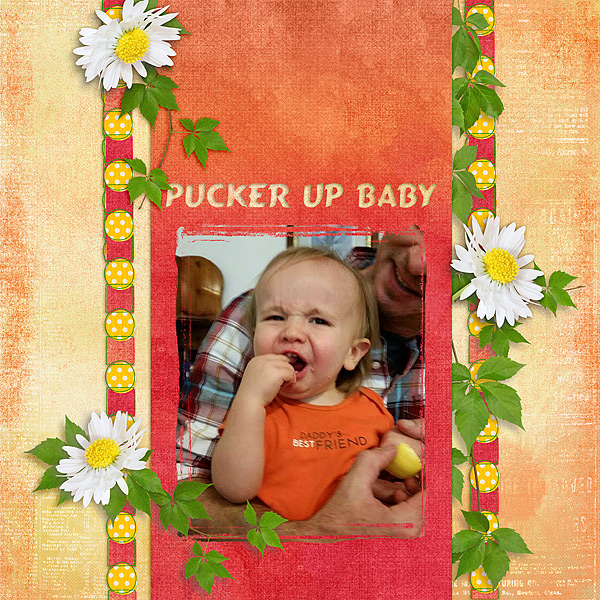 Kit: Strawberry Lemonade Designer: Snickerdoodle Designs Font: Signboard Regular