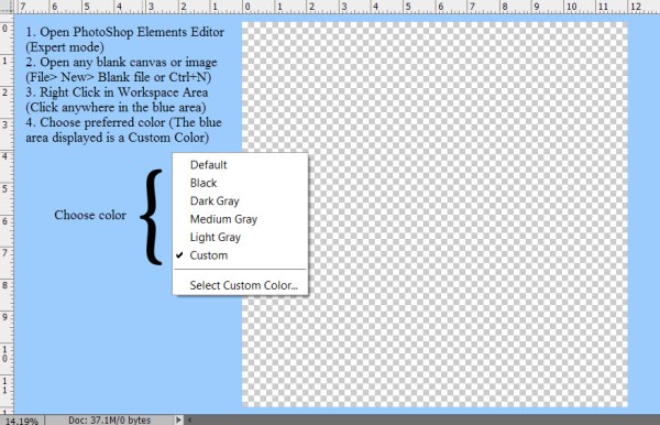 ChangeWorkspaceColor