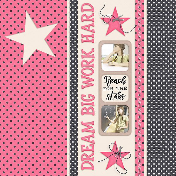 Kit: Dream On Dreamers Designer: Blue Heart Scraps