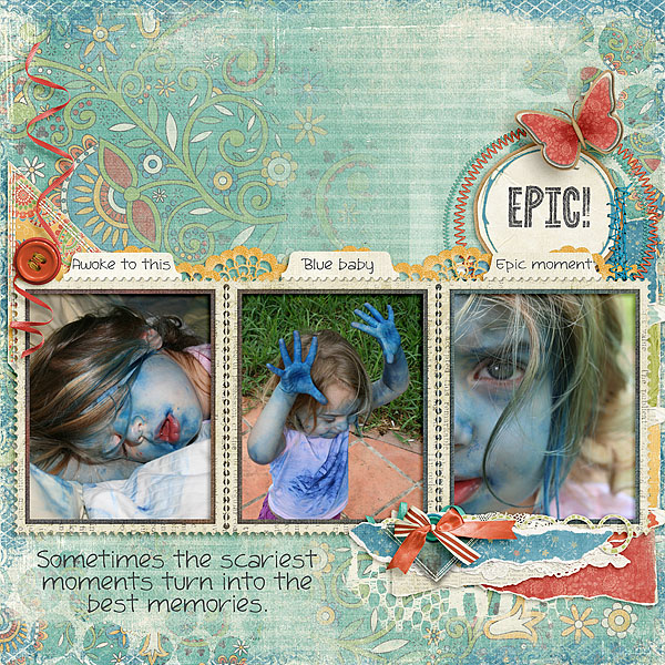 Kit: Creative Edge: Artsy Fartsy Edges Designer: Kimeric Kreations Font: DJB Sandra Dee Regular